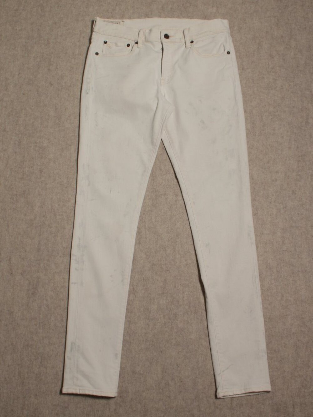 Ralph Lauren Paint-Splatter Skinny Jeans